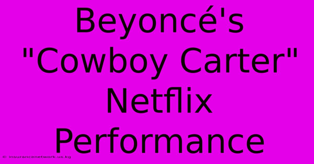 Beyoncé's 